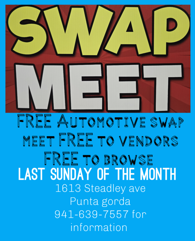 swap meet in punta gorda florid aon march 29