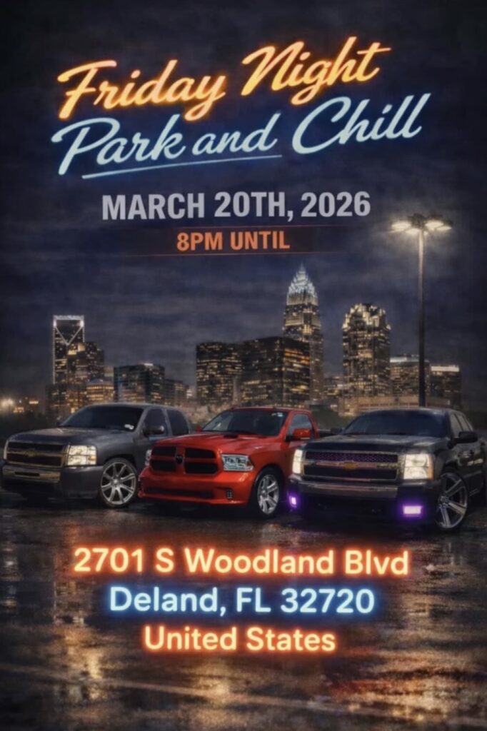 truck show in deland florida on march 20