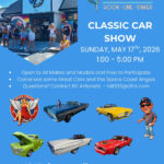 car show in indian harbour beach florida on may 17