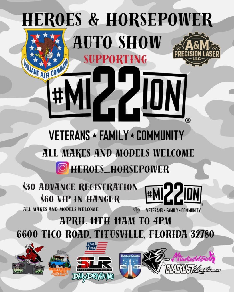 car show in titusville florida on april 11