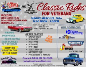 car show in sebring florida on march 29