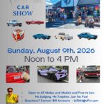 car show in indian harbour beach florida on august 9