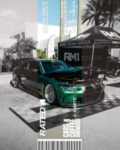 car show in pompano beach florida on april 19