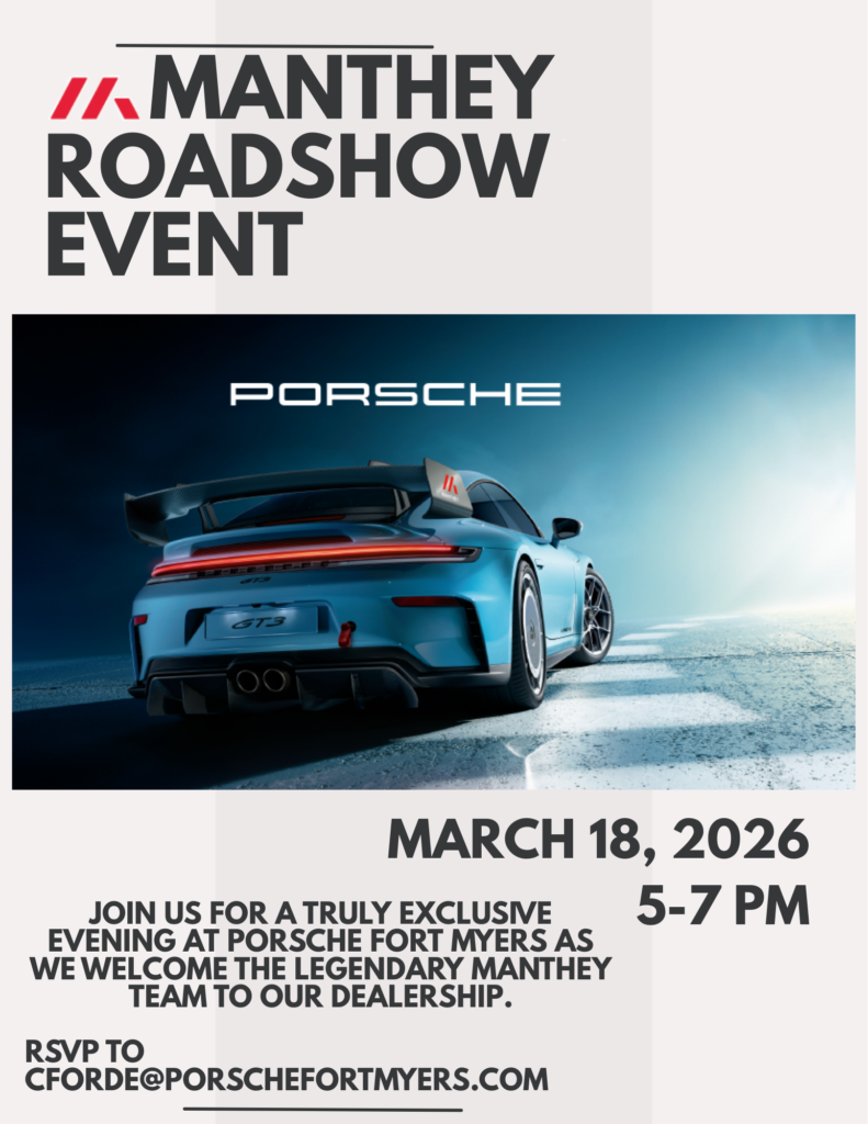 porsche car show in fort myers florida on march 18