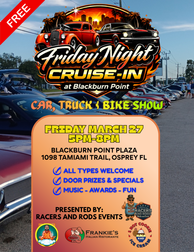car show in osprey florida on march 27