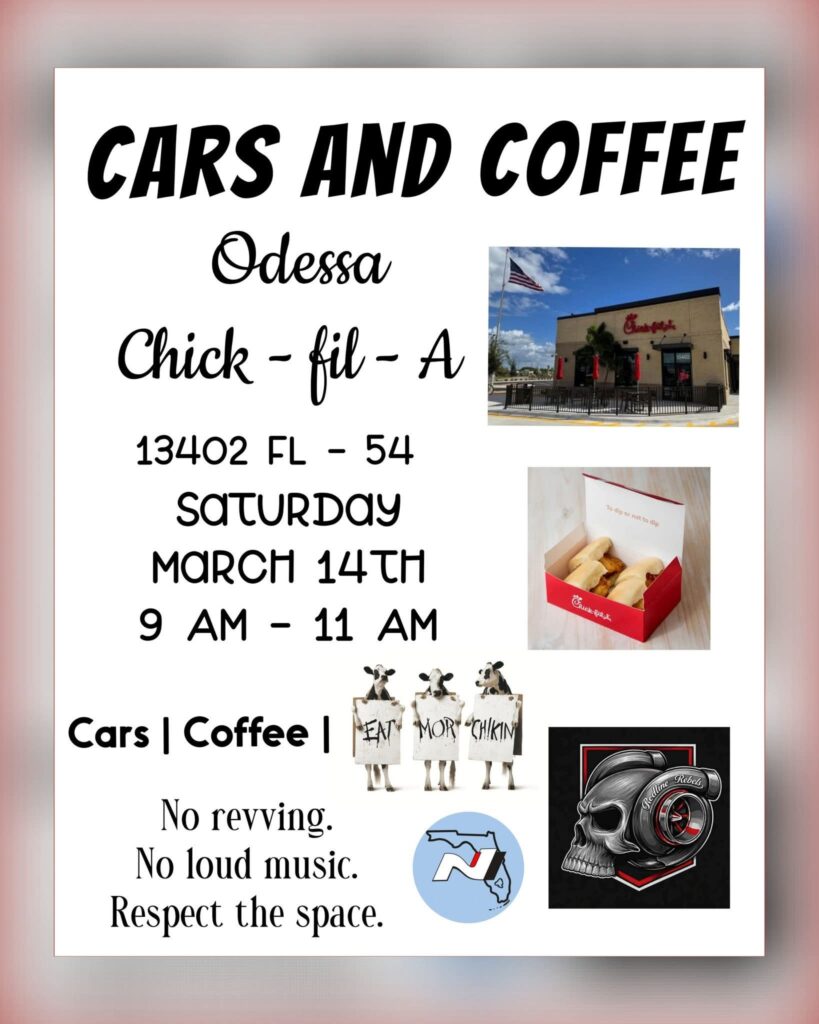 car show in odessa florida on march 14
