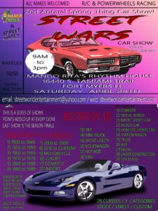 car show in fort myers florida on april 25