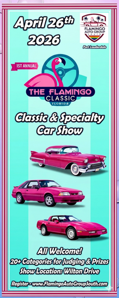 car show in fort lauderdale florida on april 26