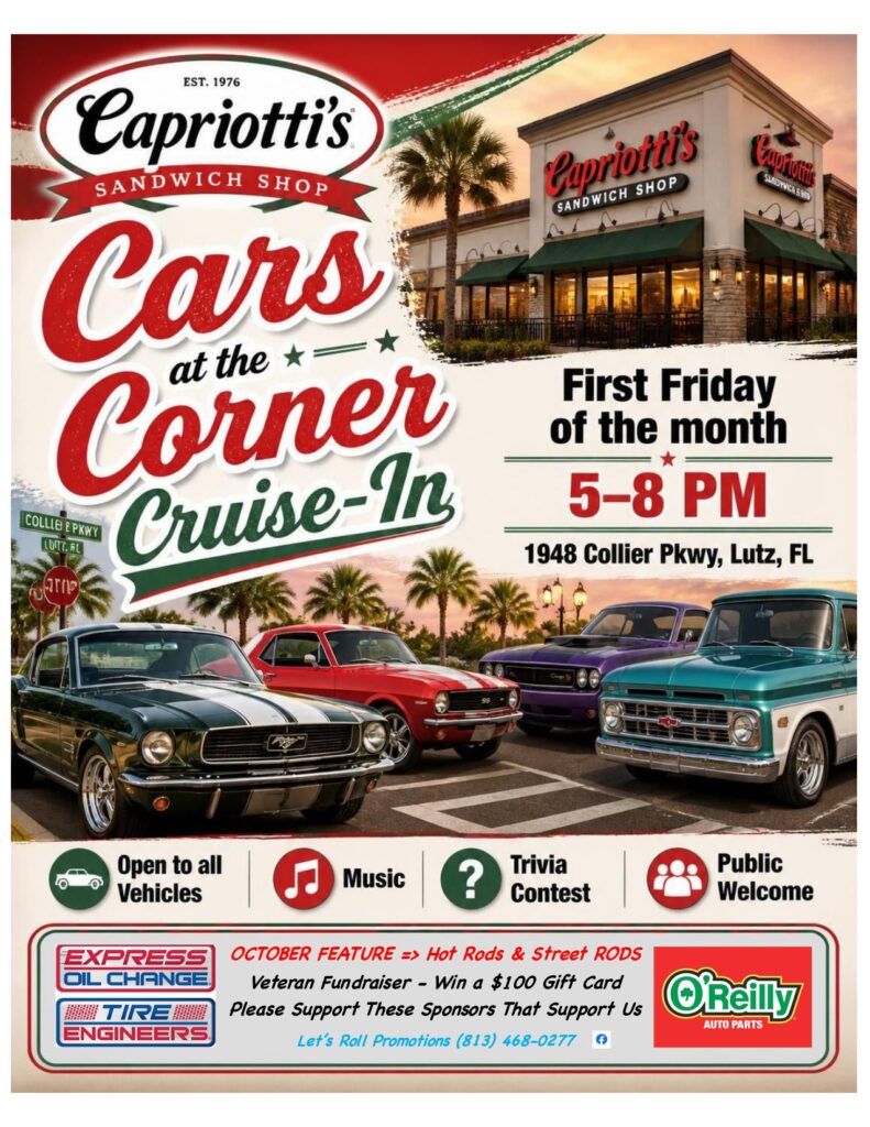 car show in lutz florida on friday