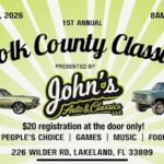 car show in lakeland florida on april 25