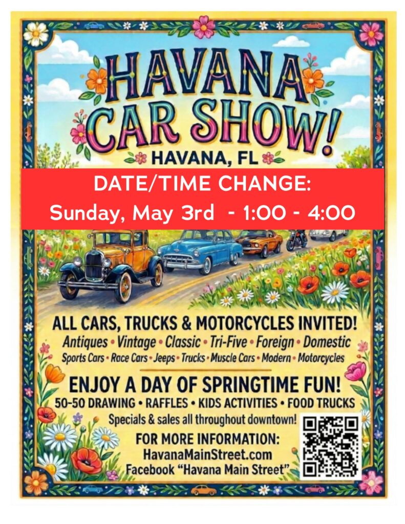 car show in havana florida on may 3
