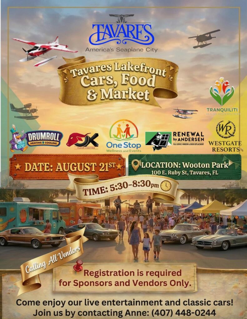 car show in tavares florida on august 21