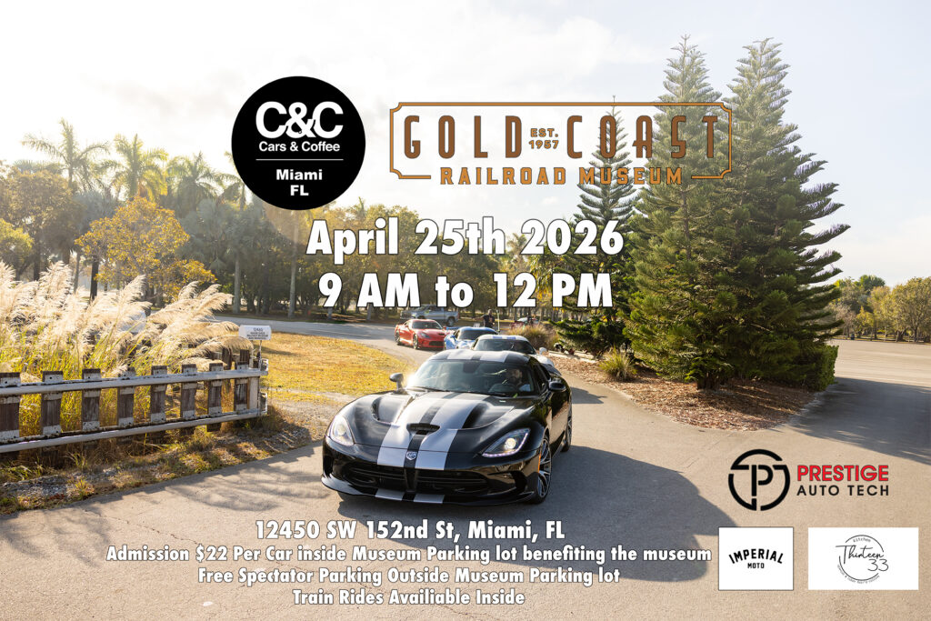 car show in miami florida on april 25