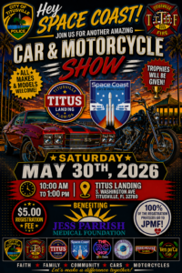 car show in titusville florida on may 30