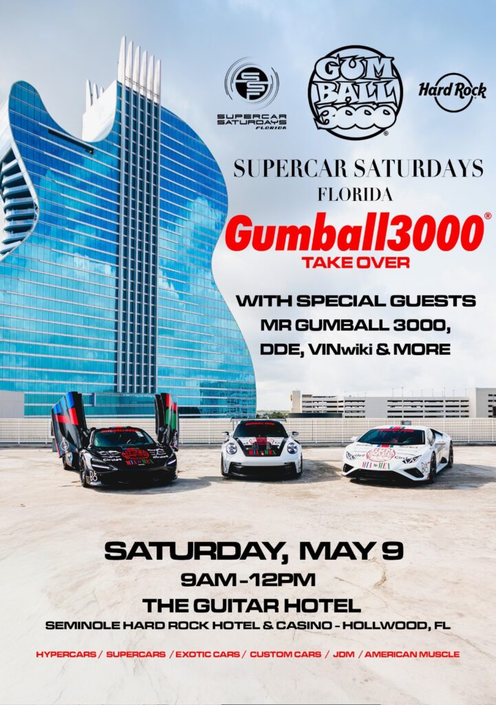 car show in hollywood florida on may 9