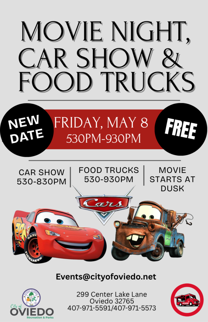 car show in oviedo florida on may 8