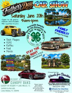 car show in lake wales florida on june 20