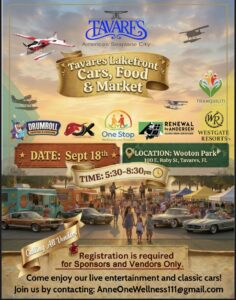 car show in tavares florida on september 18