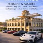porsche car show in boca raton florida on may 23