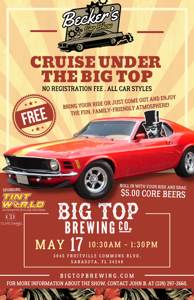 car show in sarasota florida on may 17