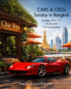 car show in fort lauderdale florida on may 17