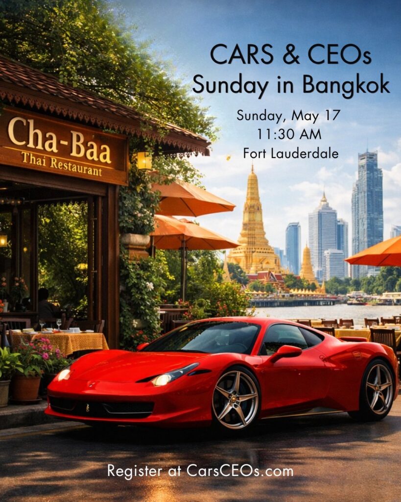 car show in fort lauderdale florida on may 17