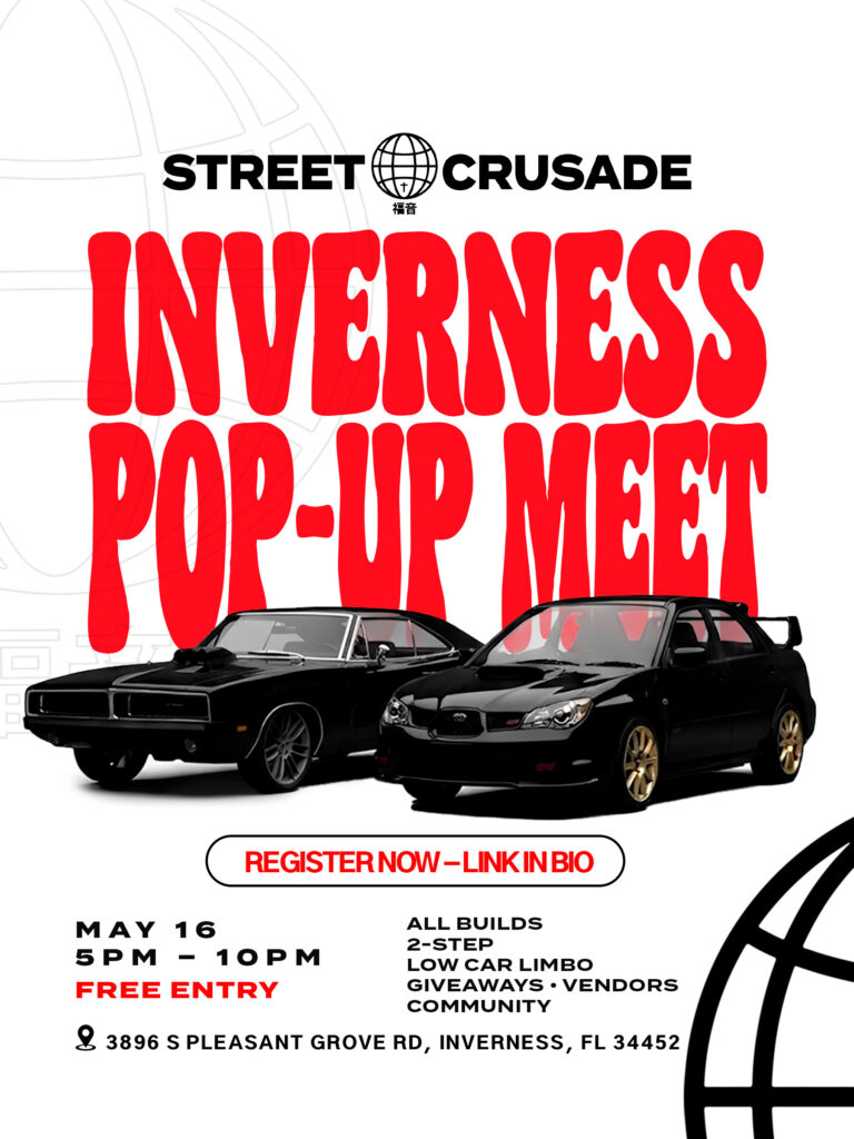 car show in inverness florida on may 16