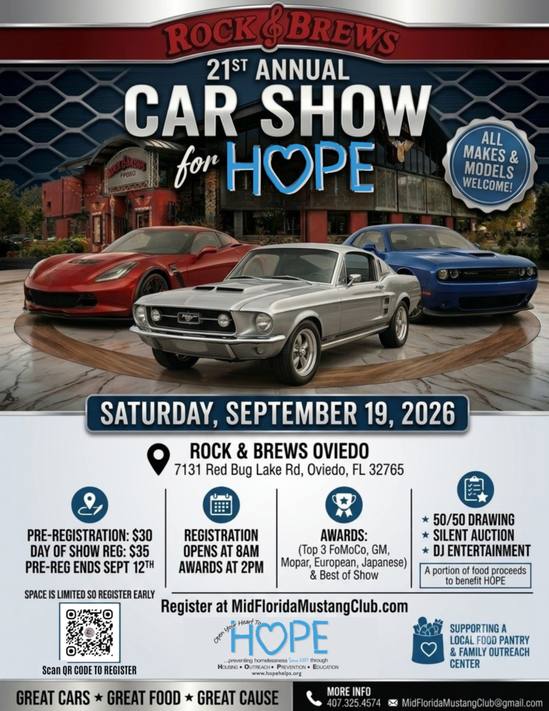 car show in oviedo florida on september 19