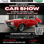 car show in ocoee florida on october 3