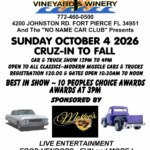 car show in fort pierce florida on october 4