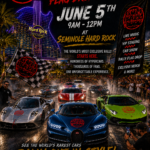 car show rally in hollywood florida on june 5
