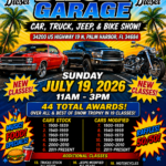 car show in palm harbor florida on july 19