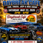 car show in tarpon springs florida on may 23