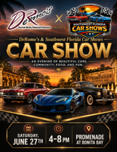 car show in bonita springs florida on june 27