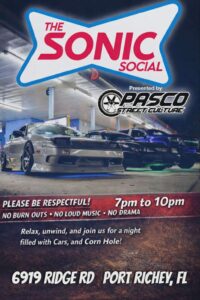 car show in port richey florida on may 8