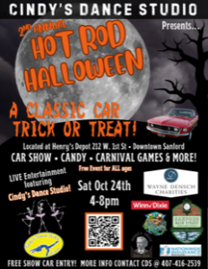 car show in sanford florida on october 24