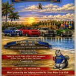 car show in inglis florida on june 13