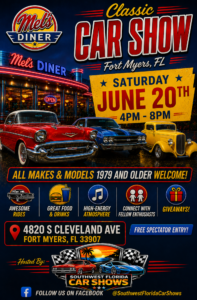 car show in fort myers florida on june 20