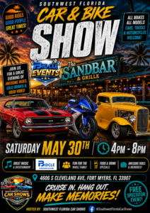 car show in fort myers florida on may 30