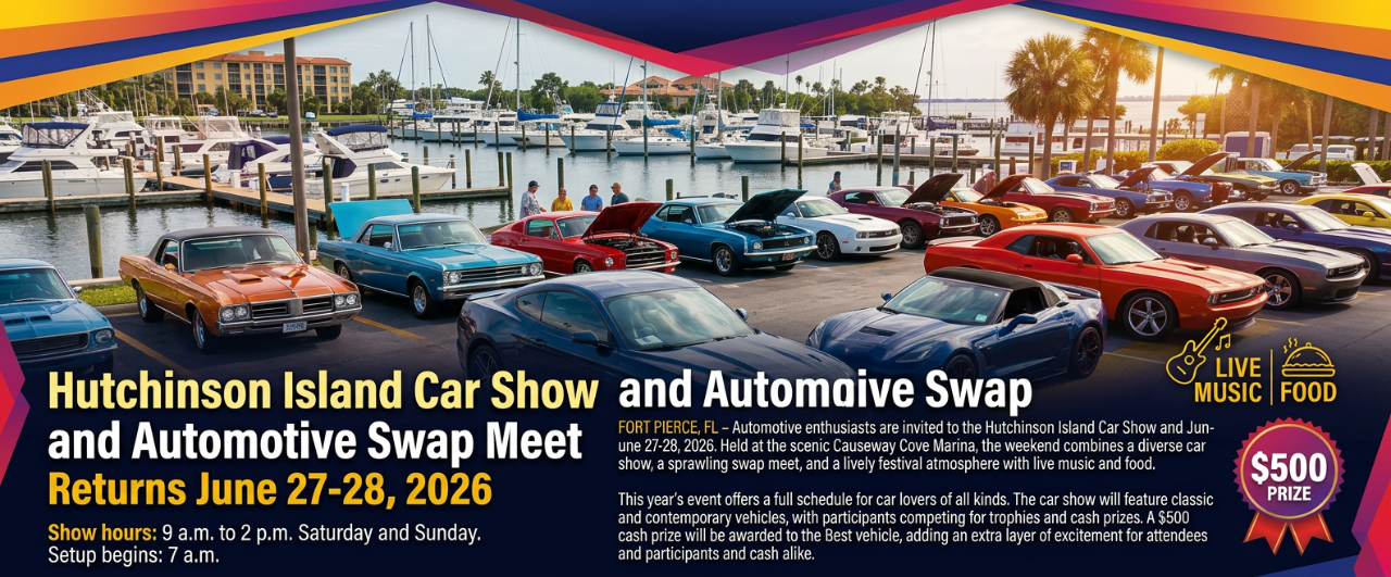 car show swap meet in fort pierce florida on june 27 28