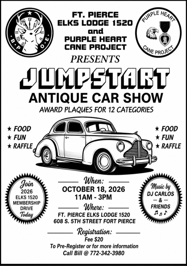 car show in fort pirece florida on october 18