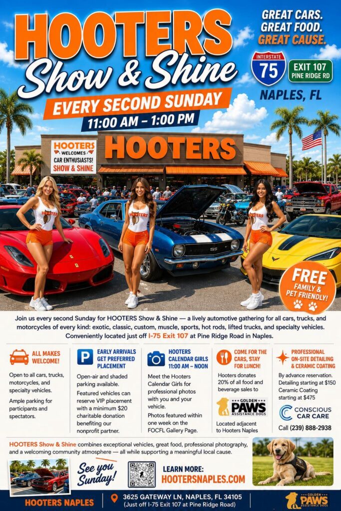 car show in naples florida on sundays