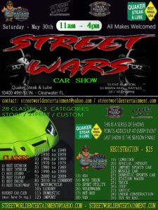 car show in clearwater florida on may 30