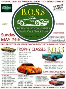 car show in brandon florida on may 24