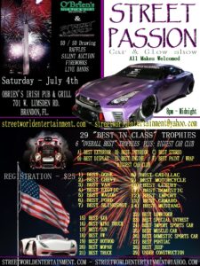 car show in brandon florida on july 4