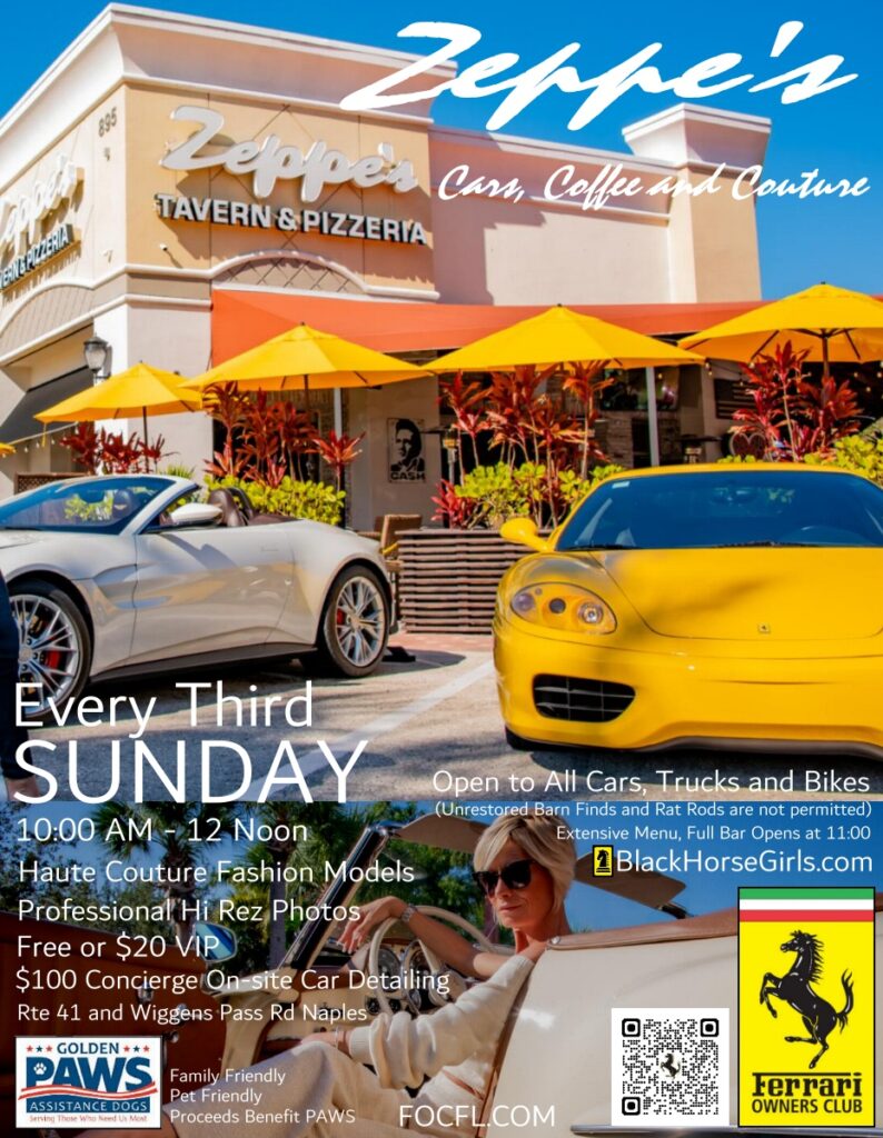 car show in naples florida on sundays