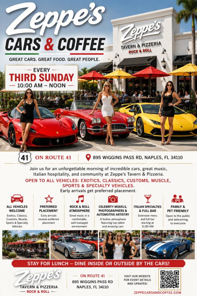 car show in naples florida on sundays