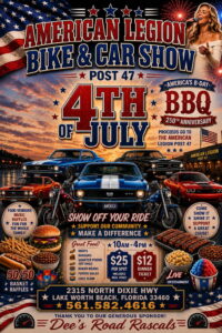 car show in fort worth florida on july 4