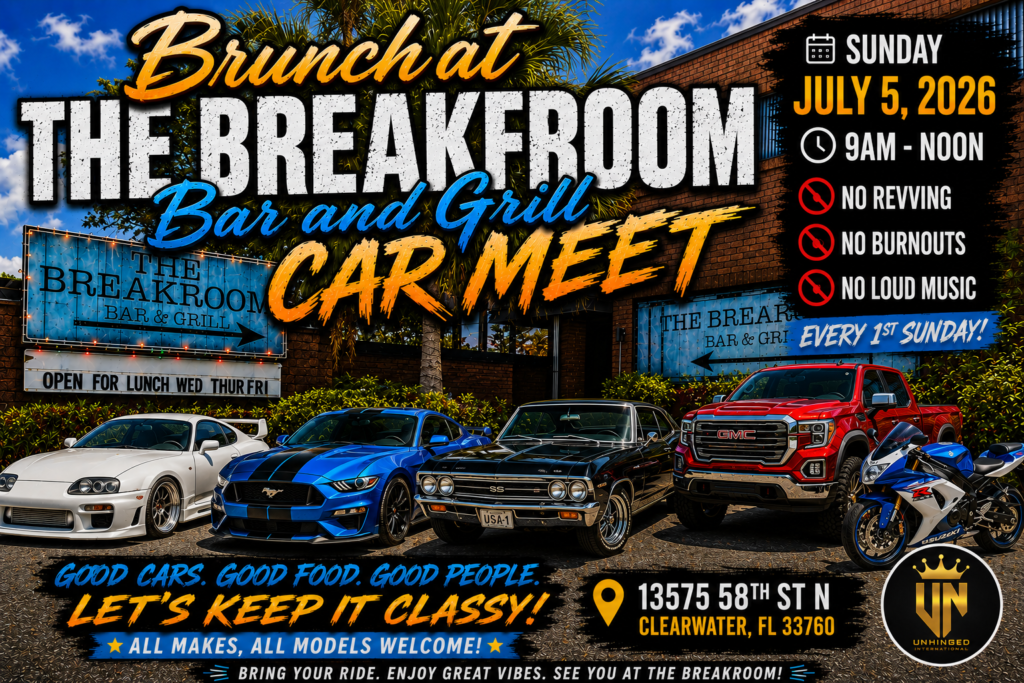 car show in clearwater flordia on sundays