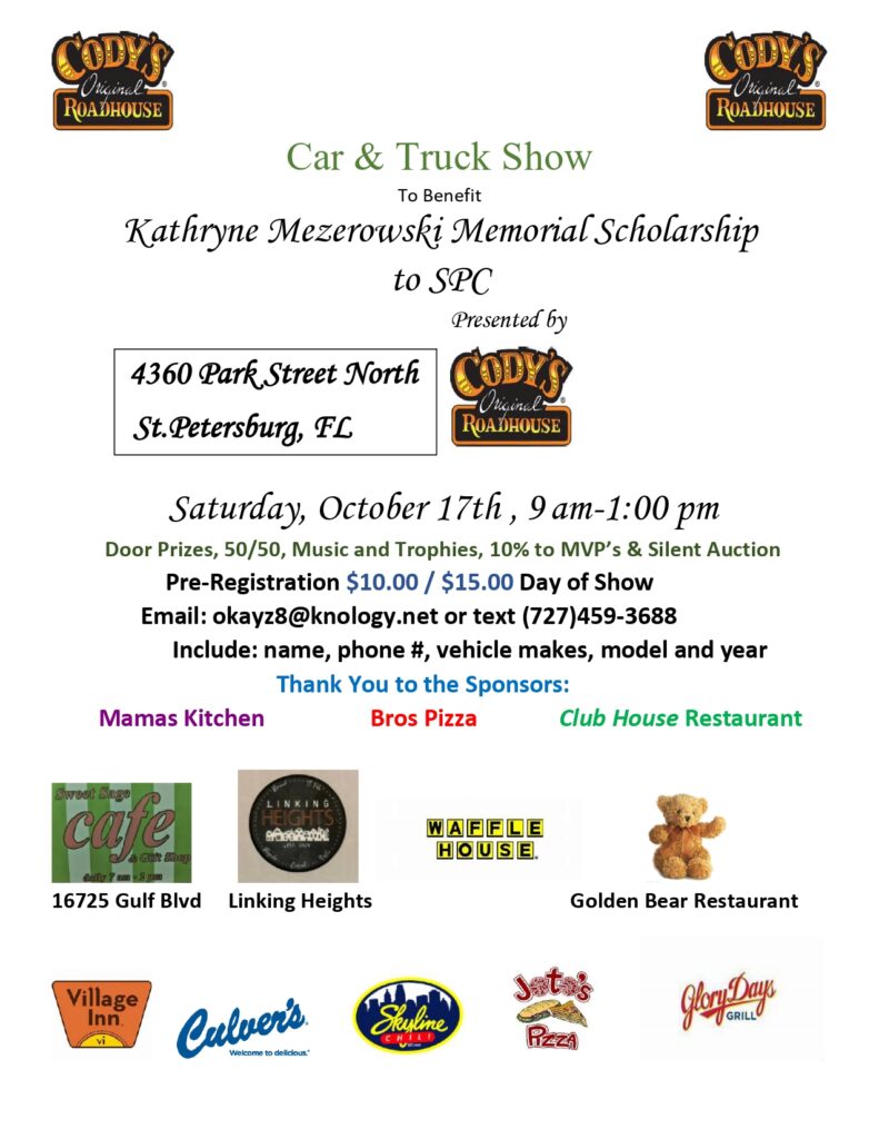 car show in st petersburg florida on october 17